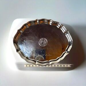 Silver Plate Gorham-  Engraved Governor & Mrs. Carl Sanders